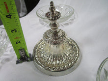 Load image into Gallery viewer, Vintage Princess House Silverplate Regency Trio Serving Set with Base
