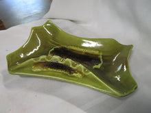 Load image into Gallery viewer, MCM California Pottery Avocado Green Speckled Cigarette Ashtray
