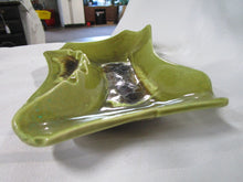 Load image into Gallery viewer, MCM California Pottery Avocado Green Speckled Cigarette Ashtray
