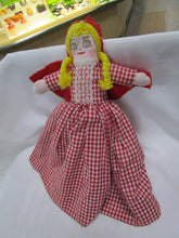 Load image into Gallery viewer, Vintage Topsy Turvy Little Red Riding Hood &amp; Grandma Flip Story Doll
