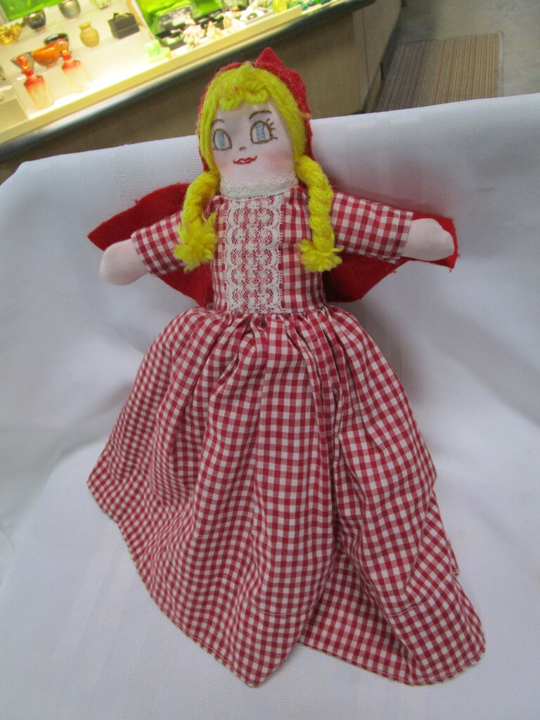 Vintage Topsy Turvy Little Red Riding Hood & Grandma Flip Story Doll