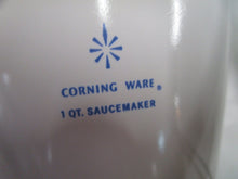 Load image into Gallery viewer, Vintage Corning Ware Blue Cornflower 1 Quart SauceMaker Pot Pan
