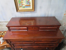 Load image into Gallery viewer, Antique 1800&#39;s Flame Mahogany Empire Dresser with Glove Drawers
