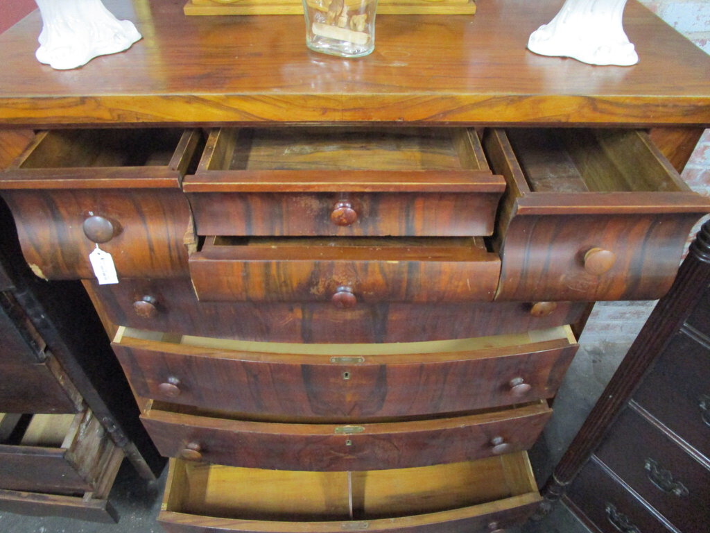 Antique Empire Highboy Chest Dresser Standpipe Antiques Antique Empire Highboy Chest Dresser Standpipe Antiques