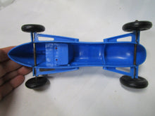 Load image into Gallery viewer, Vintage Processed Plastics Co. No. 7 Blue Plastic Toy Race Car with Driver
