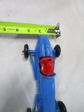 Load image into Gallery viewer, Vintage Processed Plastics Co. No. 7 Blue Plastic Toy Race Car with Driver
