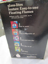 Load image into Gallery viewer, 1970&#39;s Federal Glassware Glass-Lites Floating Flame Kit with Original Box
