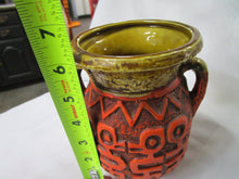 Load image into Gallery viewer, MCM Retro Caffco Japan Ceramic Vase Urn Primitive Bird Motif

