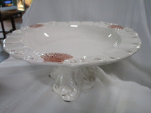 Load image into Gallery viewer, Vintage American Atelier By The Sea Ironstone 5256 Cake Serving Pedestal Stand
