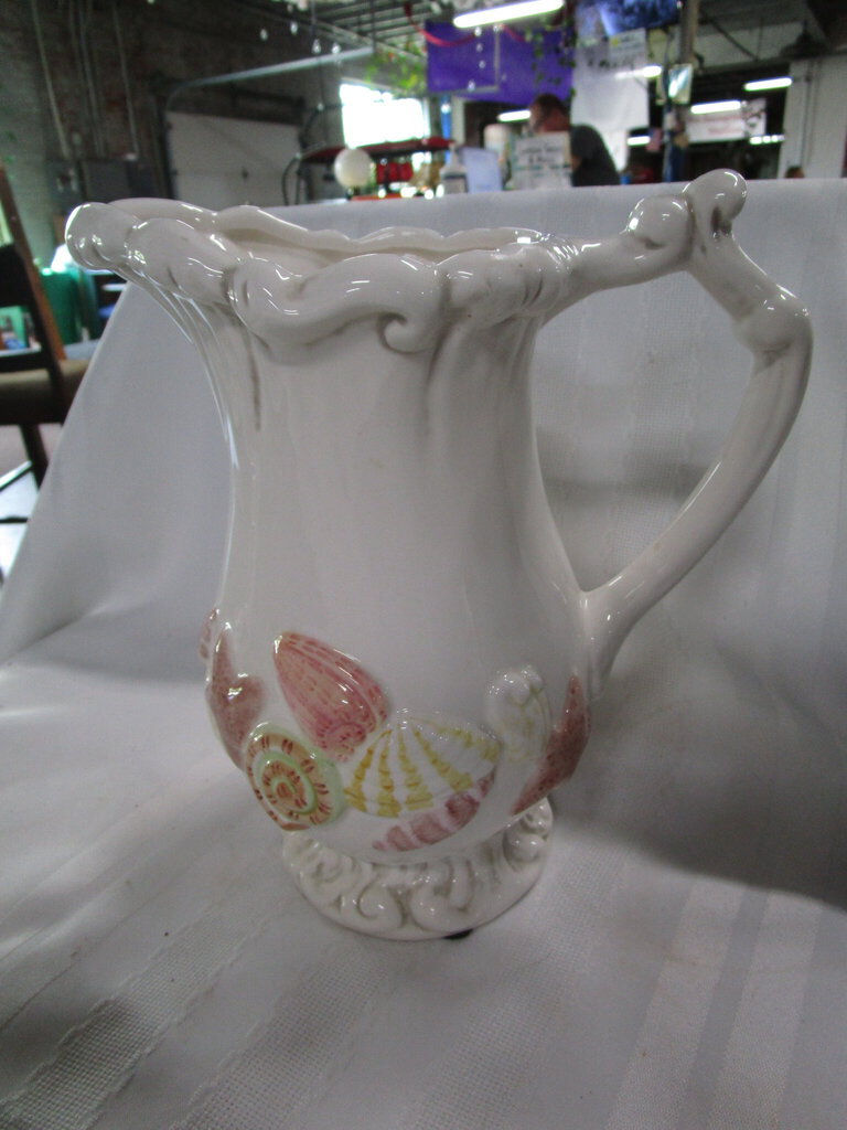 Vintage American Atelier By The Sea 5256 Ironstone Pitcher