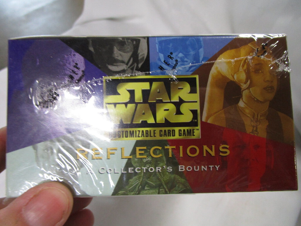 1999 Star Wars Reflections CCG Collector Booster Box Factory Sealed