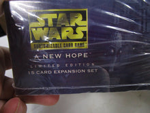 Load image into Gallery viewer, 1996 Star Wars A New Hope Expansion Display CCG Limited Edition Factory Sealed Card Box
