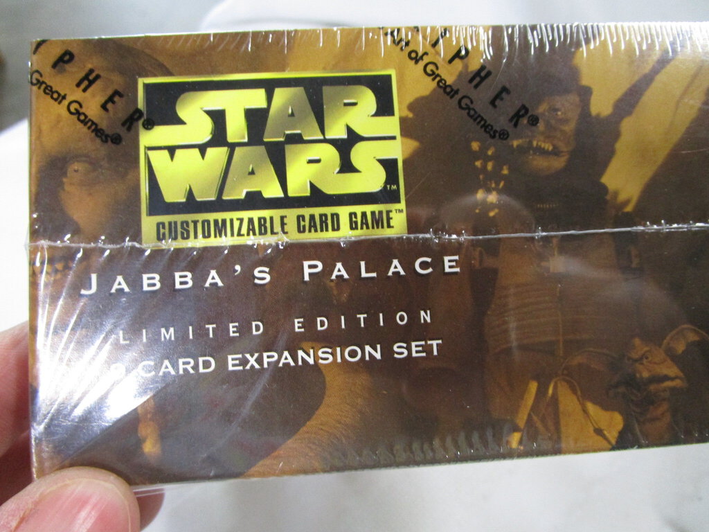 Star Wars Customizable Card Game, 1998 on sale sealed