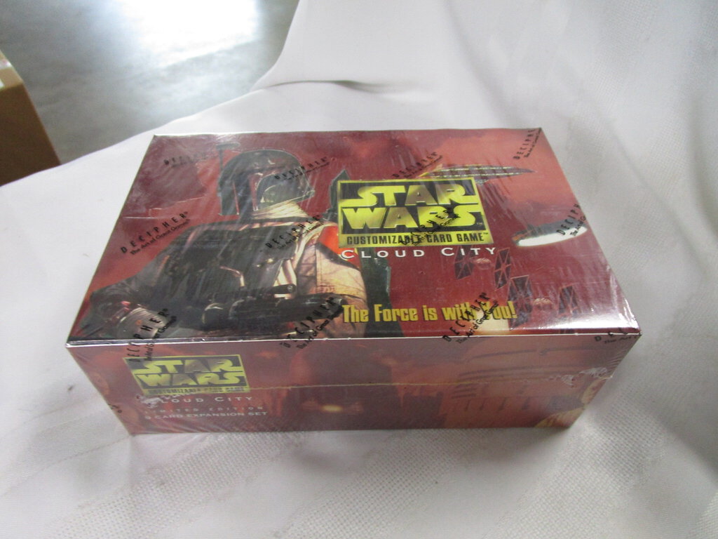 1997 Star Wars Cloud City Expansion Display CCG Limited Edition Factor ...