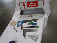 Load image into Gallery viewer, 1950&#39;s American Junior Carpenter Tool Chest with Hand Tools
