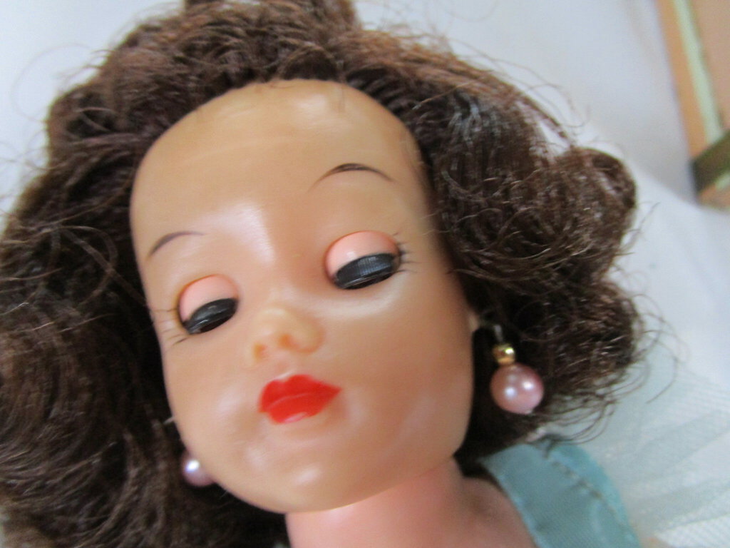 1950's Little Miss Revlon by IDEAL with Carry Locker and Clothes