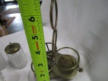 Load image into Gallery viewer, Vintage GB&amp;S Silverplate and Glass Table Condiment Set
