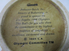 Load image into Gallery viewer, 1984 Budweiser Los Angeles Summer Olympics Collector Beer Stein
