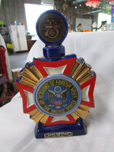 Load image into Gallery viewer, 1973 Ezra Brooks VFW 75th Anniversary Collector Decanter EMPTY
