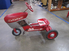 Load image into Gallery viewer, 1950&#39;s Murray TRAC Red Metal Kids Toy Pedal Tractor

