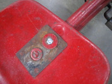 Load image into Gallery viewer, 1950&#39;s Murray TRAC Red Metal Kids Toy Pedal Tractor
