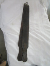 Load image into Gallery viewer, Vintage Primble Steel Works Barber Leather Straight Razor Strop
