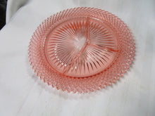 Load image into Gallery viewer, Vintage Anchor Hocking Miss America Pink Depression Glass Three Part Divided Dish
