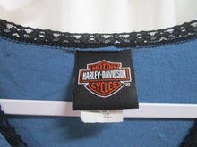 Load image into Gallery viewer, Harley Davidson, XLarge, Womens Shirt, Blue, Temple TX, Horny Toad
