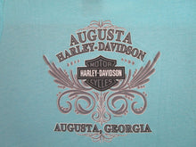 Load image into Gallery viewer, Harley Davidson, XLarge, Womens Shirt, Turquoise, Agusta GA
