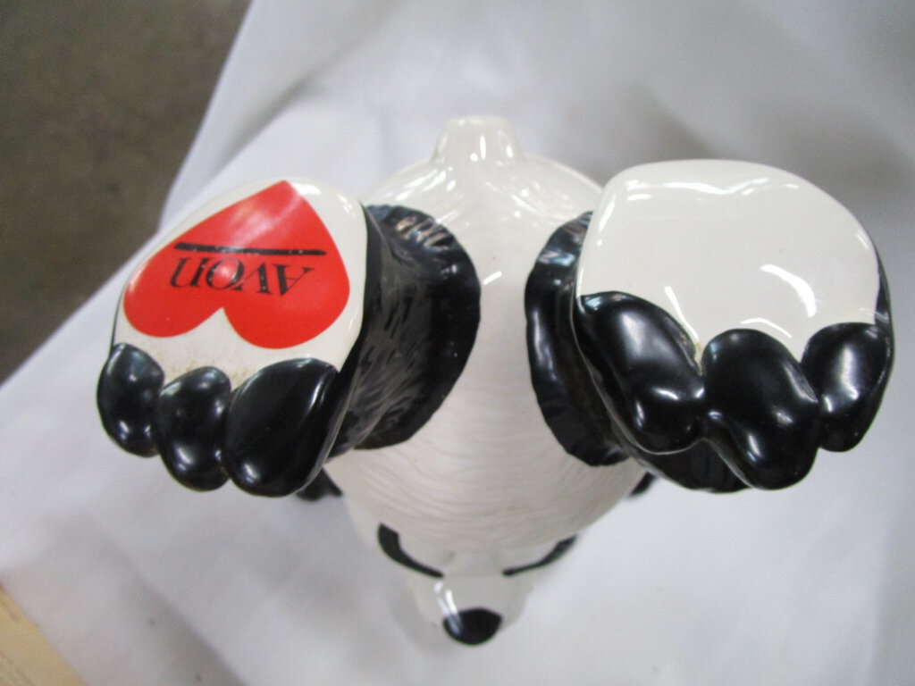 Vintage McCoy upside down panda cookie jar for 2024 Avon