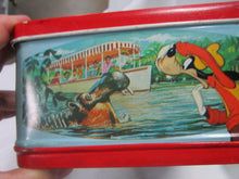 Load image into Gallery viewer, 1980 Aladdin Walt Disney&#39;s Wonderful World Metal Lunchbox No Thermos
