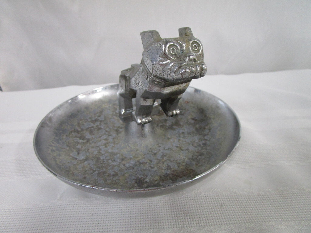 Vintage Mac Junior Hood Ornament Ashtray Trinket Dish