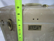 Load image into Gallery viewer, Vintage Samsonite Train Case Style 4512 Beige Marble Hard Body Case
