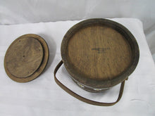 Load image into Gallery viewer, Vintage Basketville Handpainted Daisies Wood Firkin Basket
