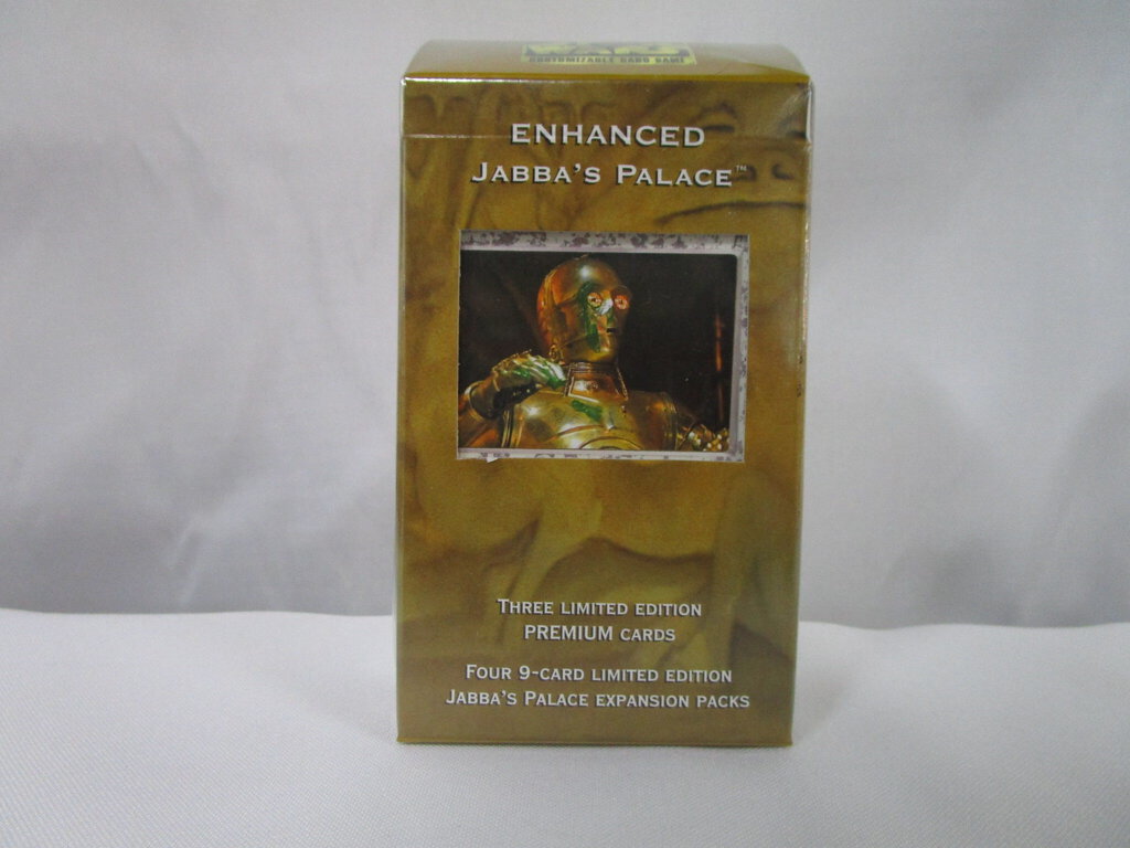1999-copyright Star Wars Enhanced Jabba's Palace CCG Box (Sealed), C-3P0