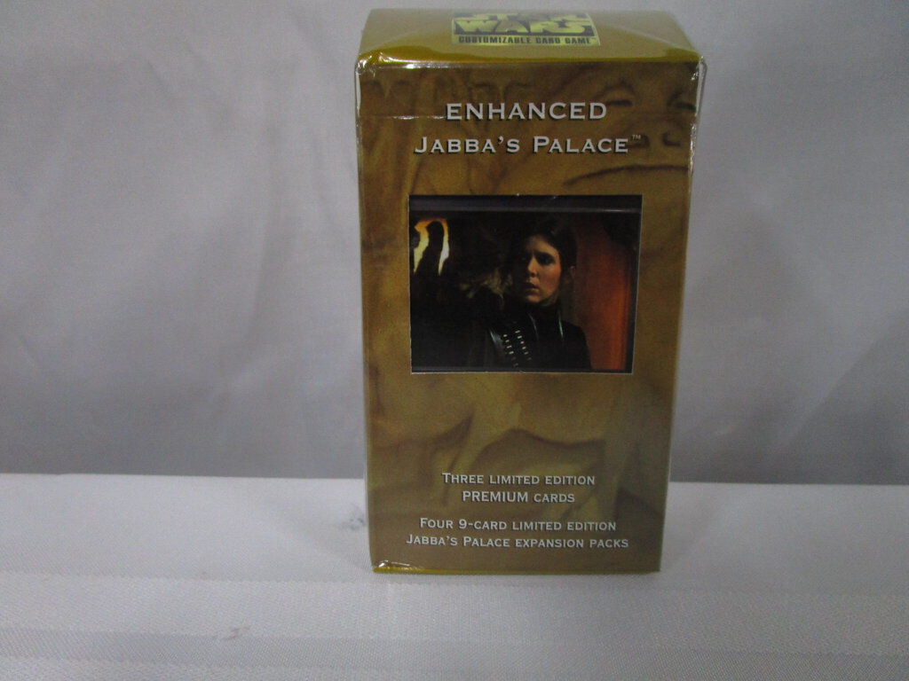 1999-Copyright Star Wars Enhanced Jabba's Palace CCG Box (Sealed), Boushh