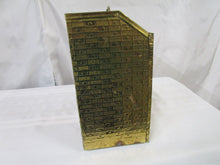 Load image into Gallery viewer, Vintage Lombard Brass Repousse Magazine Rack
