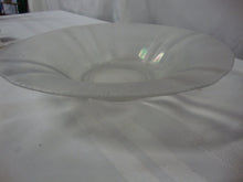 Load image into Gallery viewer, Vintage Fenton Frosted Stretch Glass Console Decor Bowl
