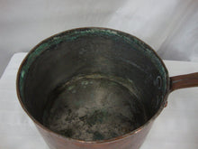 Load image into Gallery viewer, Vintage Rustic Copper Sauce Cook Pot with Hammered Handle
