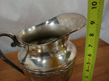 Load image into Gallery viewer, Vintage William Rogers Silverplate Spring Flower Water Pitcher
