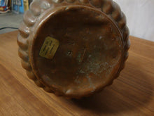 Load image into Gallery viewer, Vintage Copper on Tin UAE Floral Hammered Decor Ewer Pitcher
