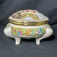 Load image into Gallery viewer, Vintage Capodimonte Italy Footed Decor Trinket Dish
