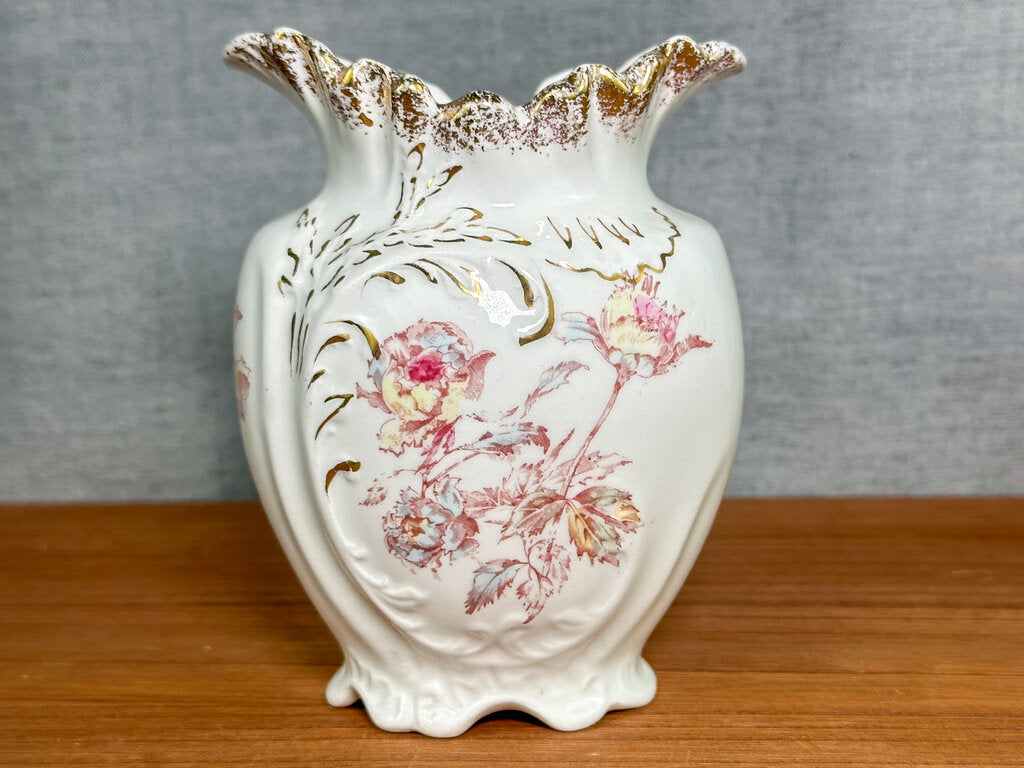Antique Grindley & Co. “6 Peon” Vase, 1891-1914