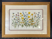 Load image into Gallery viewer, Vintage Signed &quot;Rainbow Garden&quot; by MARION Print, Limited Number Run 119/560
