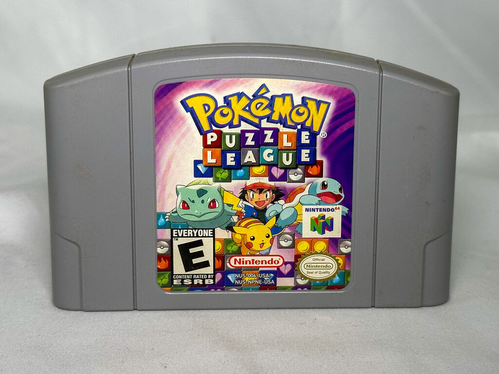 Pokemon Puzzle League - N64 Cartridge (Untested)