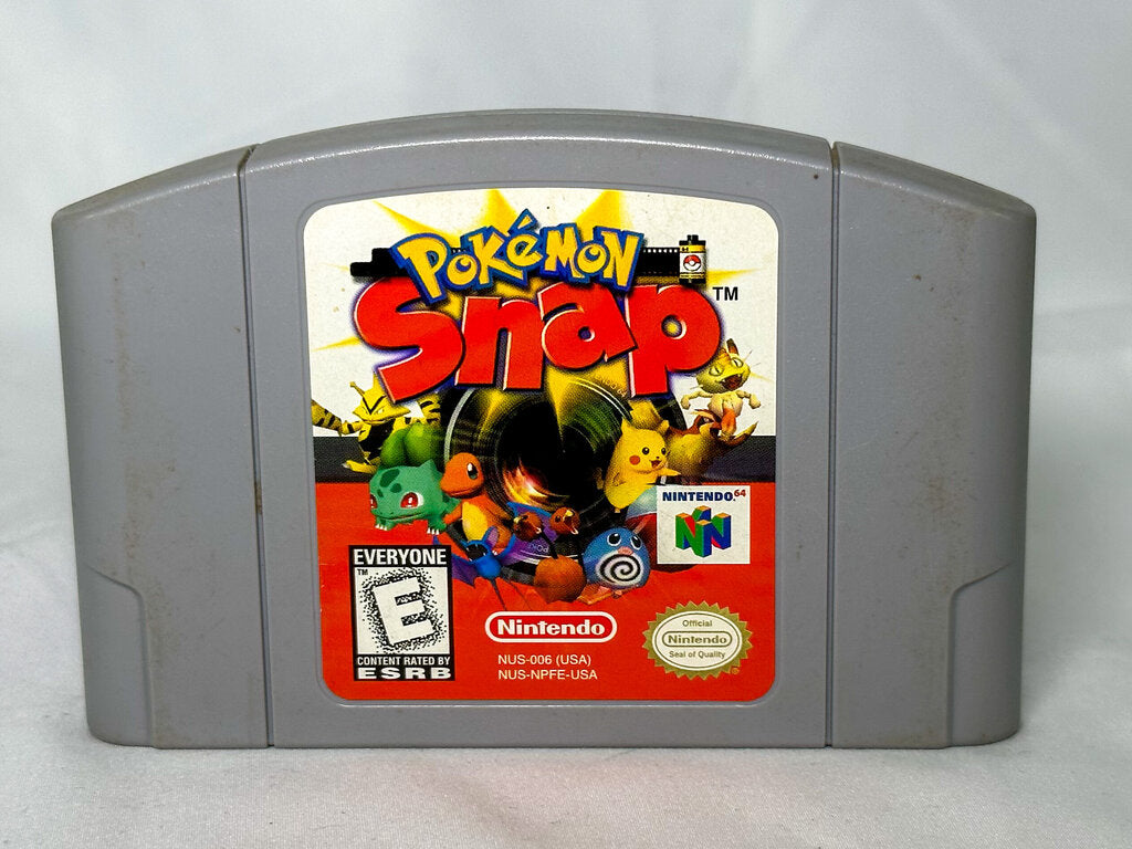 Pokemon Snap - N64 Cartridge (Untested)