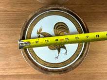 Load image into Gallery viewer, Vintage Wood Chicken Cheese Board with Glass Dome
