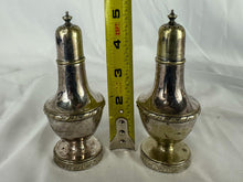 Load image into Gallery viewer, Vintage Gorham 0534 Silver Salt and Pepper Shakers

