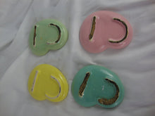 Load image into Gallery viewer, Vintage Shawnee 411 Pastel Card Suit Ashtrays Set of 4
