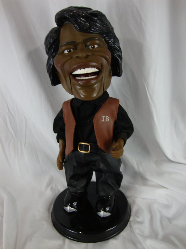 2001 James Brown Dancin Shoutin Battery Operated Electronic Toy Figure